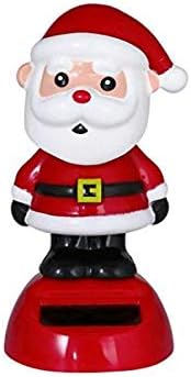 Amazon Co Jp Yuchoi ソーラーカーダッシュボードソーラーナイトディングダンシング人形 おもちゃ ソーラーボブルヘッド人形 揺れるヘッド人形 ホームデスク ドクター クリスマス キッズ ギフト サンタ D ベビードール 7x7 5x11 2cm レッド Yuchoi ホーム キッチン