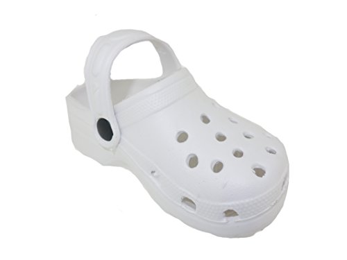 UPC 024972591786, C-Clog Toddler Rubber Clogs Size 9 / 10 White