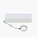 White Perfume Universal 2600mAh USB Port Battery Charger Portable External Emergency Power Bank with Key Ring for iPhone4 4s 5 Blackberry Samsung iPod Smart Phone