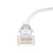 InstallerParts CAT6 Cable UTP Booted [White] - 15 FT - 1 Pack - Professional Series - 10Gbps, Cat6 Patch Cable for Network, Internet