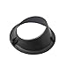 DAT AUTO PARTS Fog Light Bezel Replacement for 05-17 Nissan Frontier for Steel Bumpers Black Cover Right Passenger Side NI1039117