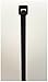 Cable Ties. Standard Duty 7.6 Inch Premium Nylon Wire Management Zip-Ties. 50 LB Tensile Strength USA Strong Cable Ties (100 Pack, UV Black)