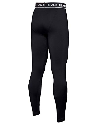 image for Baleaf Youth Boys' Compression Thermal Baselayer Sport Basketball Tigh