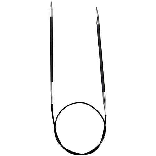 Knitter's Pride 4/3.5mm Karbonz Fixed Circular Needles, 32