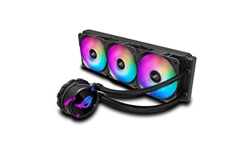 ASUS-ROG-Strix-LC-360-RGB-Sistema-de-refrigeracin-lquida-de-CPU-Aura-Sync-RGB-Tubo-de-Goma-Reforzado-de-38-cm-Ventiladores-ROG-RGB-optimizados