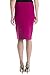 Rekucci Women's Ease in to Comfort Paneled Pencil Skirt