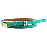 Froomer Women Skinny Waist Belt Thin Leather Waistband Strap