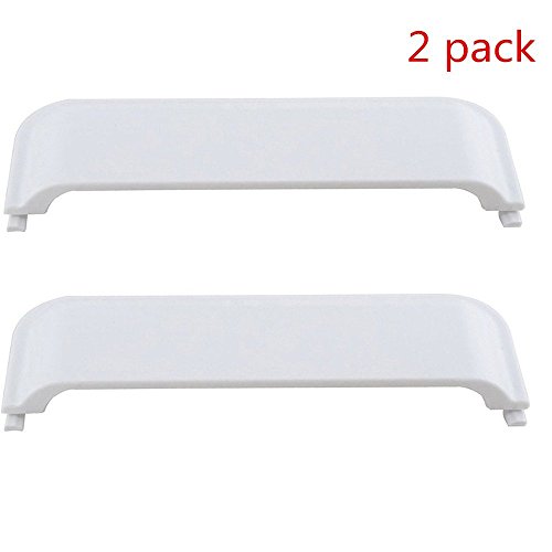 Durable W10861225 Dryer Door Handle Replacement for Whirlpool Appliance by Sanjoin - Exact Fit for Amana, Crosley, Maytag, Kenmore Roper - Replacement Parts Replaces AP5999398 PS11731583 W10714516 - Thumbnail 4