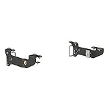 CURT 16400 5th Wheel Installation Brackets Black Select Chevrolet Silverado, GMC Sierra 1500