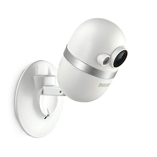 Bosma Baby Monitor Pro, 1080p HD Indoor Smart Wifi Home Camera with phone app, Color Night Vision, 2-Way Audio, Motion Detection, 16gb sd card included
