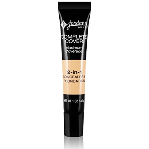 JORDANA Complete Cover 2-in-1 Concealer & Foundation - Golden Caramel