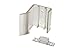 RV Designer H527, Universal Sliding Mirrored Door Latch, 2 Per Pack, Interior Hardware primary