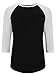 Baseball Tee T Shirts for Women | Raglan Jersey 3/4 Long Sleeve | Organic Cotton