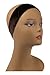 CherryLabel Wigbandz Elastic Velcro-Free Wig Band, Brown