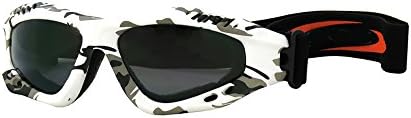 SOS Desert shield Snown Camouflague w/2.00MM Polycarbonate Smoke-Anti Fog Lenses
