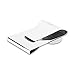 DEWANG Silver Stainless Steel Slim Money Clip Wallet Double Sided