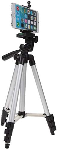 Yumato DV5 Portable & Foldable Camera Mobile Tripod with Mobile Clip Holder Compatible with All Smartphone,DSLR & Camera (Assorted Colour)