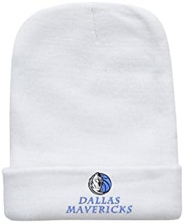FeelHat Dallas Best Team Mavericks Beanie White Winter Woolen Cap One Size Embroidery Unisex