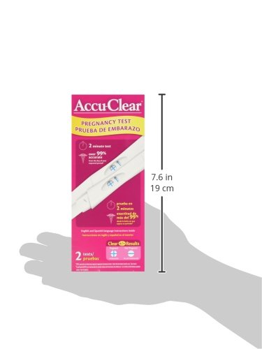 Accuclear Pregnancy Test, 2-Count (Pack of 2)