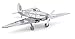 3D Metal Puzzle Models of Military Truck, Hawker Hurricane Warplane - DIY Toy Metal Sheets Assembling Puzzle, 3D Puzzle – 2 Pack