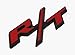 BWONE R/T RT Front Grille emblem apply to for Dodge Charger Challenger Jeep Ram1500 Challenger Grand Cherokee