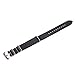 Carty Replacement Watch Band Strap Vintage Handmade Crazy Horse Leather Zulu NATO 20mm/22mm/24mm(zmt1-22bksl)