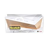 Scotch Facet Design One-Handed Dispenser, with 3/4 x 350 Tape Roll, 1" Core, Copper (C17-CP)