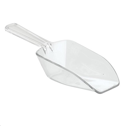 InterDesign Kitchen and Bath  Scoops - X-Large, 1/2 Cup - 3 Pack, Clear - Thumbnail 2