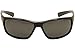 Nike Rabid Rectangular Sunglasses, Black/Grey Lens, One Size