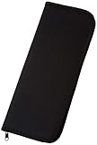 Royal Langnickel 12-1/2-Inch by 14-1/2-Inch Keep N' Carry Zippered Brush Carrier, Long Handle, Black