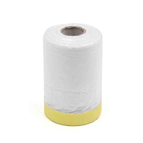 uxcell Pre-Taped Masking Film Tape for Car Decoration Auto Paint Protection 300 x 55cm