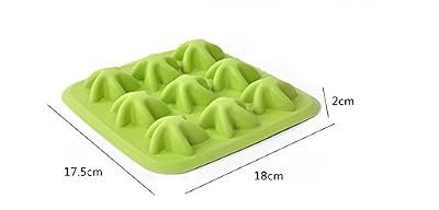 Easting Pentagram Stars Silicone Cake Baking Mold Handmade Soap Molds Ice Cube Tray Chocolate Molds