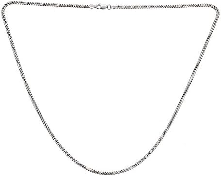 Sterling Silver .925 Miami Cuban Chain 2.5 mm - Multiple sizes (26 Inches; 11.5 grams)
