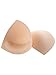 eBoot Bra Pads Bikini Pad Bra Inserts Push-up Pad, 3 Colors, Triangle Shape, 3 Pairs