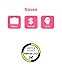 Bubblebum Booster Car Seat, Inflatable Booster Seat for Kids, Travel Carseat, Backless Portable Child Safety Seats for Car, Inflatable Seats for Cars 40-100 lbs, for 4 Year Old + Toddler, Kid - Pink