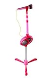 iPlay Kids Karaoke Machine - Kids Microphone with iPod compartment and Speaker - Pink