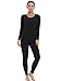 Amorbella Women’s Ultra Soft Thermal Underwear Set Cotton Long Johns Base Layer Fleece Lined S-XXLthumb 4