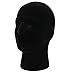 KeyZone Men Styrofoam Foam Vivid Mannequin Manikin Head Model Wigs Cap Display Stand Black