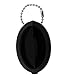 Oval Coin Purse Change Holder With Included Chain By Nabob Best Quality … (Access Black)