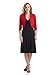 Rekucci Women's Soft Knit Rounded Hem Stretch Bolero Shrug