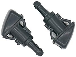 One Pair Windshield Wiper Washer Nozzle Spray Jet Kit Fit For 2007 08 09 10 11 2012 Dodge Caliber, 2005 06 07 08 09 2010 Jeep Grand Cherokee