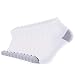 JOURNOW Men's Cotton Moisture Wicking Extra Heavy Cushion Sport Hiking Working Low Cut Socks 10 Pairs (10-13, white)
