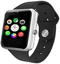 Surmos Q7S Smart bluetooth watch Support Phone Call SMS Music Player Pedometer Camera GPS Gprs Push Message Smartphone Watch (Black)