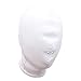 Adult Sex Toy Leather Costume Mask Hood All Colsed Mouth Gag Headgear Harness Hood Fetish Bondage Head Mask (Head < 58cm, White)thumb 4