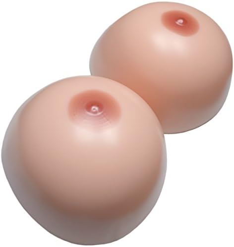 BIONORA Mega Huge Silicone Breast Forms, realistic, Cup KK, Teardrop shape, approx. 9600 grams/Pair, Size 8XL, without adhesive Layer, as Bra Inserts