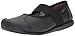 KEEN Women's Sienna mj Leather-w Fashion Sneaker, Monochrome Black, 8.5 M US