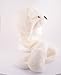Plush Polar Bear Animal Hat with Scarf & Mittens White