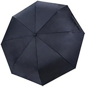 Po Campo Rain Street Simple Basic Umbrella, Black