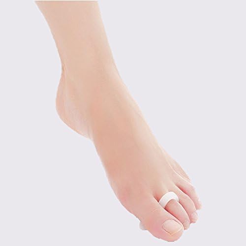 Hyalo (TM) 2pcSilicone Gel Orthopedic Metatarsal Rings Hammer Correction For Toe Separator Straightener Feet Care Tool Shoes Cushion Pads