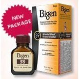 Bigen Oriental Black Hair Color #59 1kit (Pack of 2)